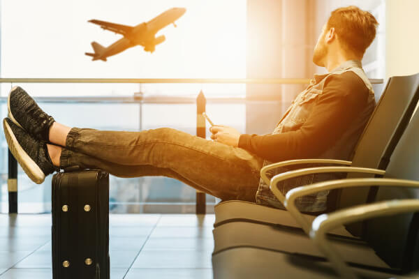 woman at the airport