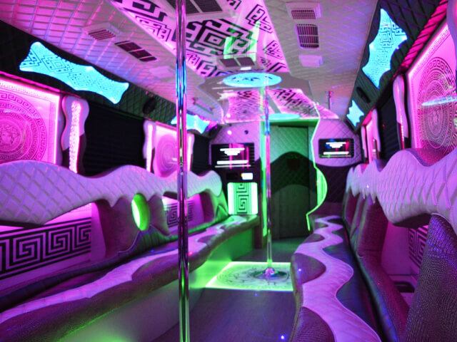 luxury party buses in decatur, il