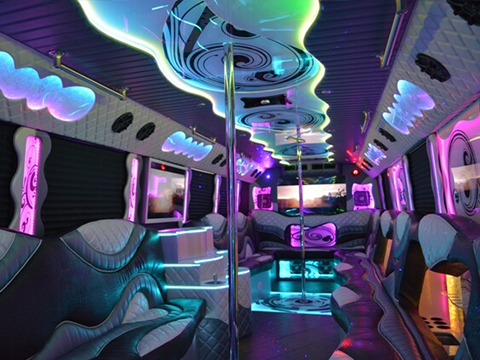 exterior party bus oak park