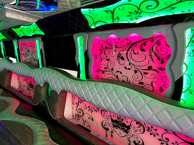 oak park limo party bus lounge